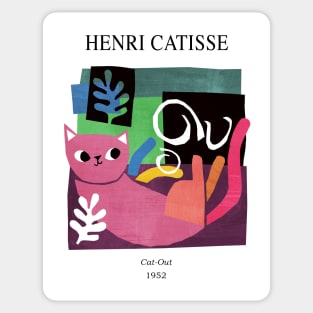 Henri CATisse Sticker